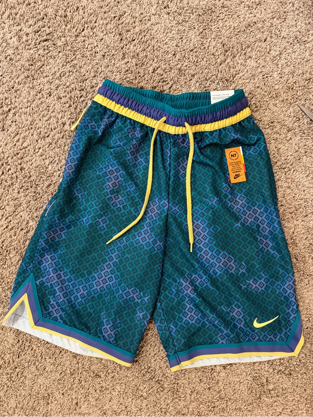 Nike Men’s XS Dri-Fit DNA N7 basketball shorts
